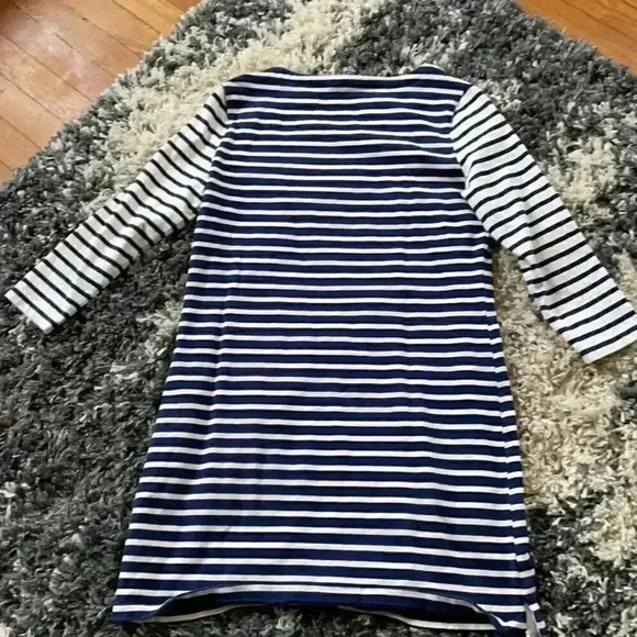 Vineyard vines striped cotton shift dress small - Picture 6 of 6
